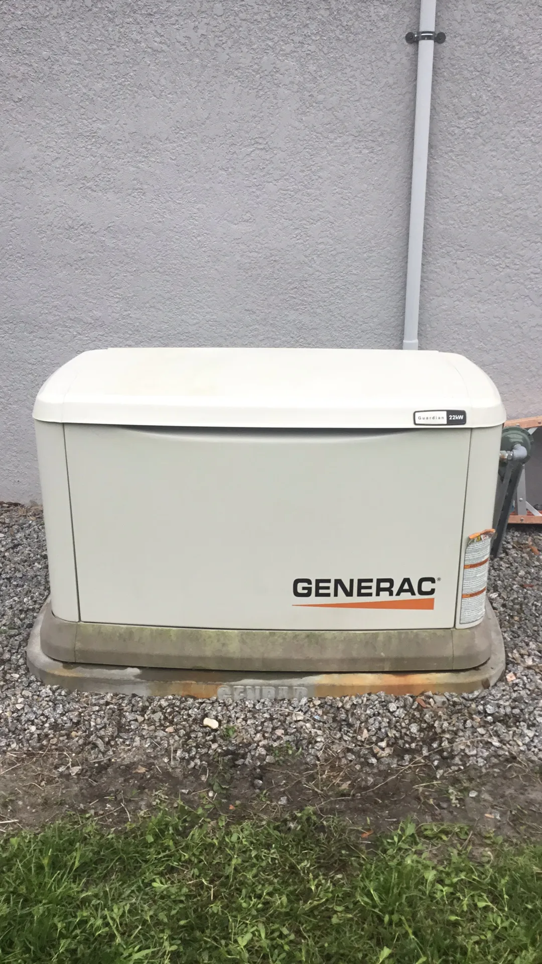 Generac standby generator install — Top Flight Electric
