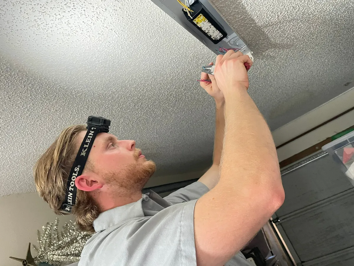New fixture installation — Top Flight Electric
